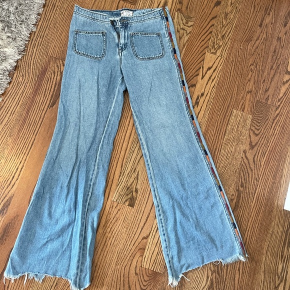 Free people hippie jeans size 26 - Picture 2 of 8